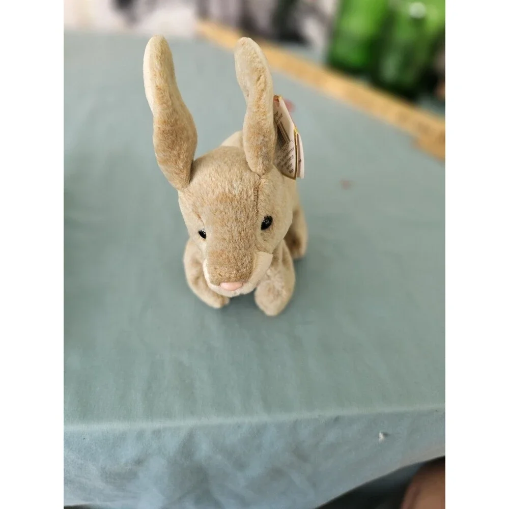 Nibbly The Rabbit Ty Beanie Baby RARE 4 Errors Tags May 7 1998